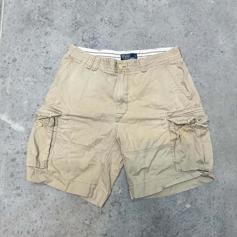 Polo Ralph Lauren Tan Cargo Shorts -36”